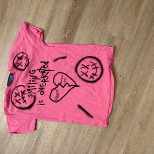 Sadboy2005 pink tshirt